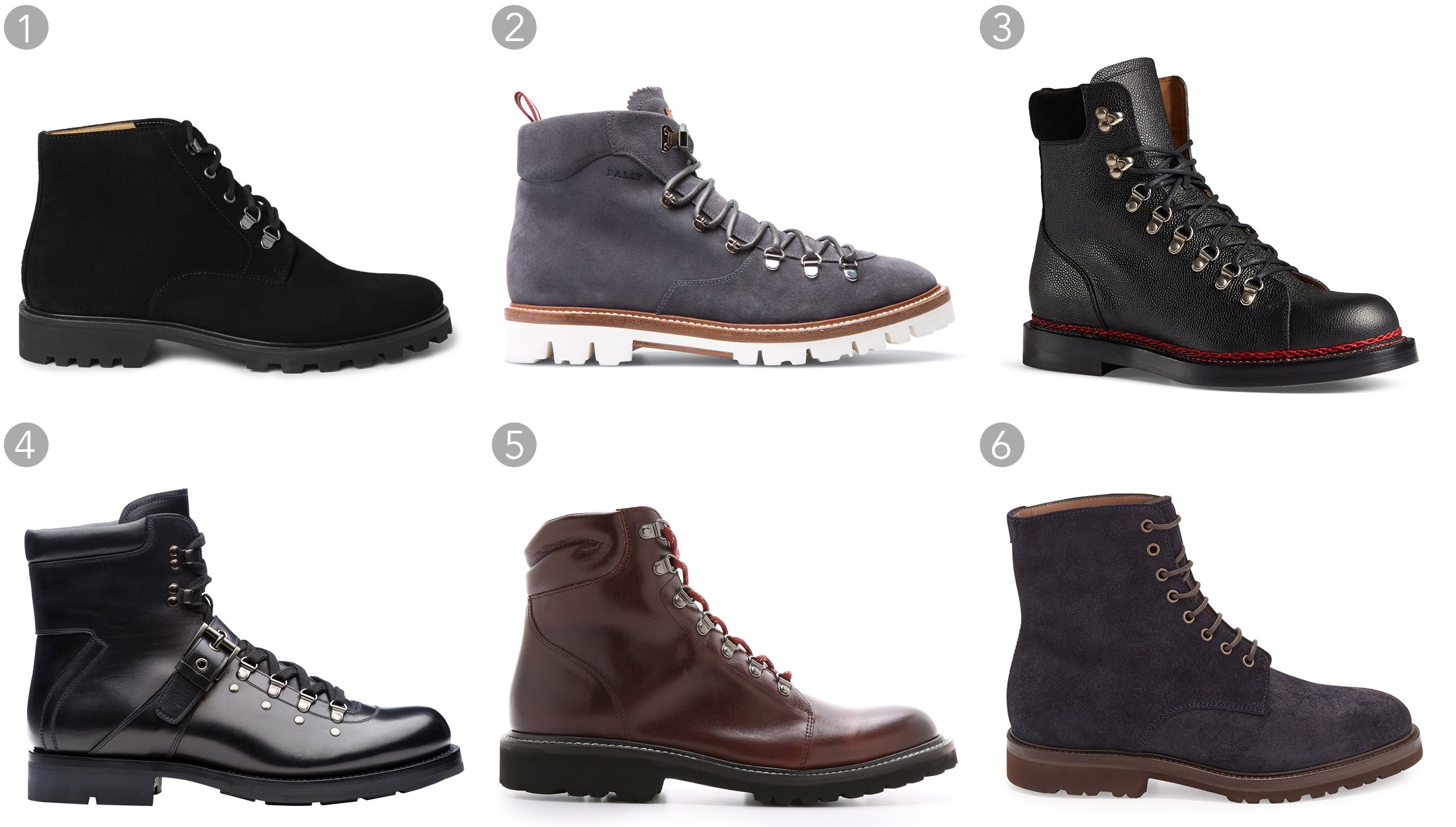 Какая лучшая зимняя обувь. Ботинки осень-зима фирмы Trek.. Bally Hiker Boots. Типы мужской зимней обуви. Модные мужские подростковые ботинки на зиму.