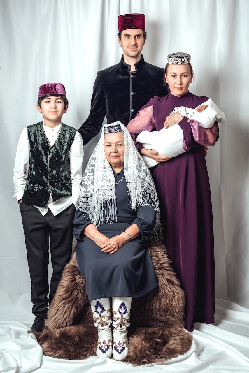 Народ татары семья
