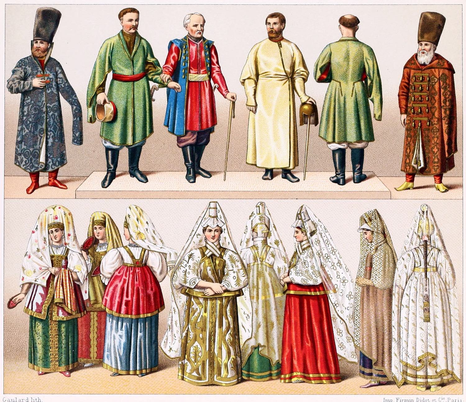 Одежда крестьян 16 века в России