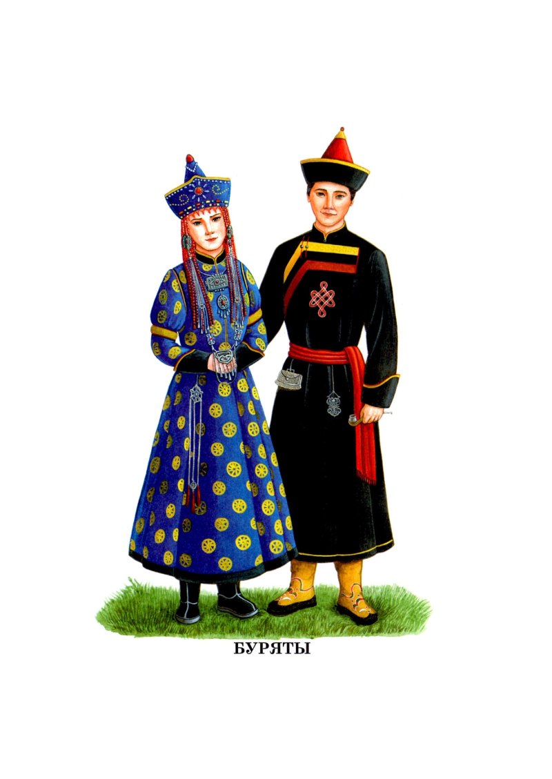 Дэгэл Бурятский детский