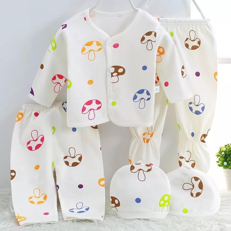 Костюм из хлопка для новорожденных