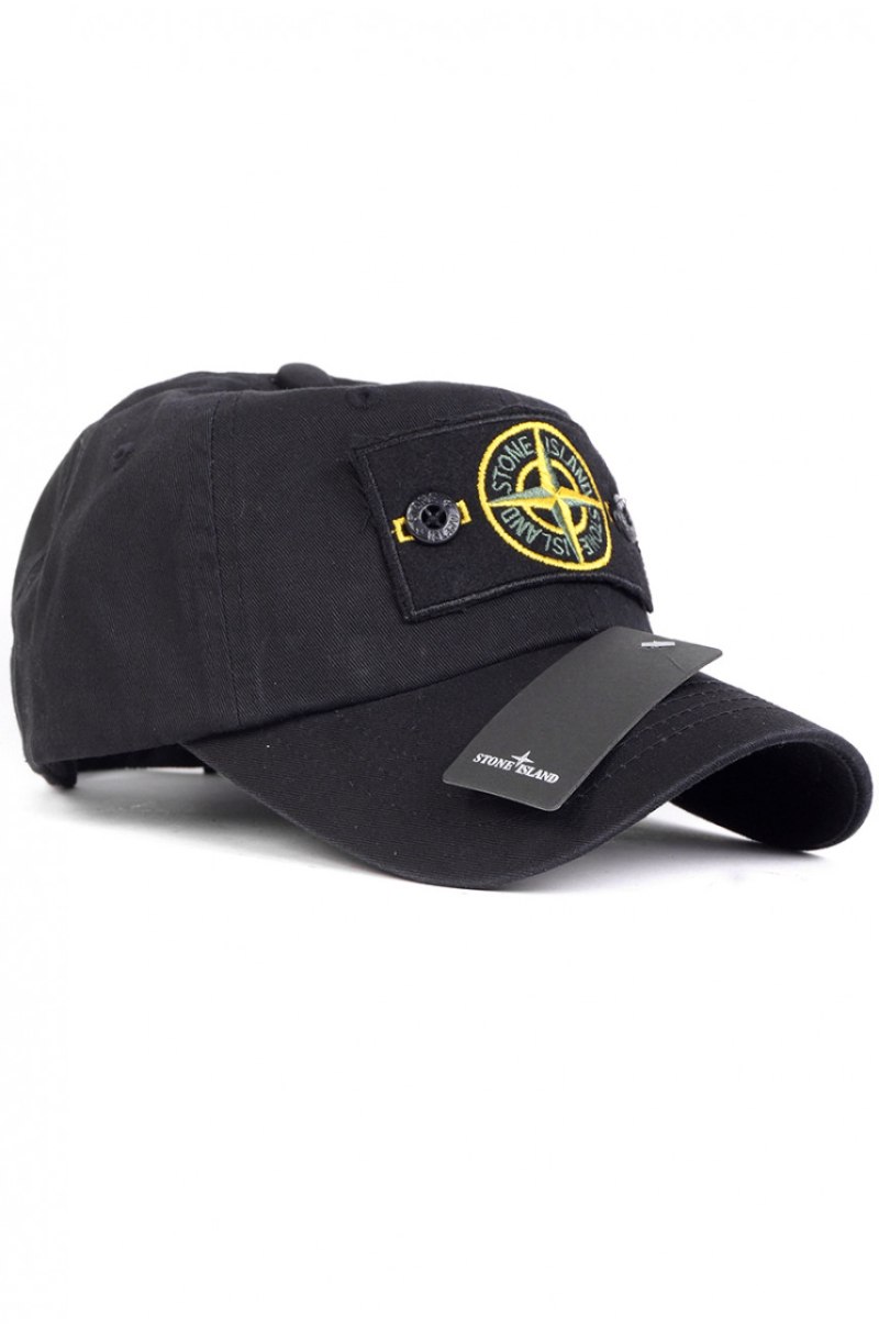 Stone Island кепка пятипанелька маска