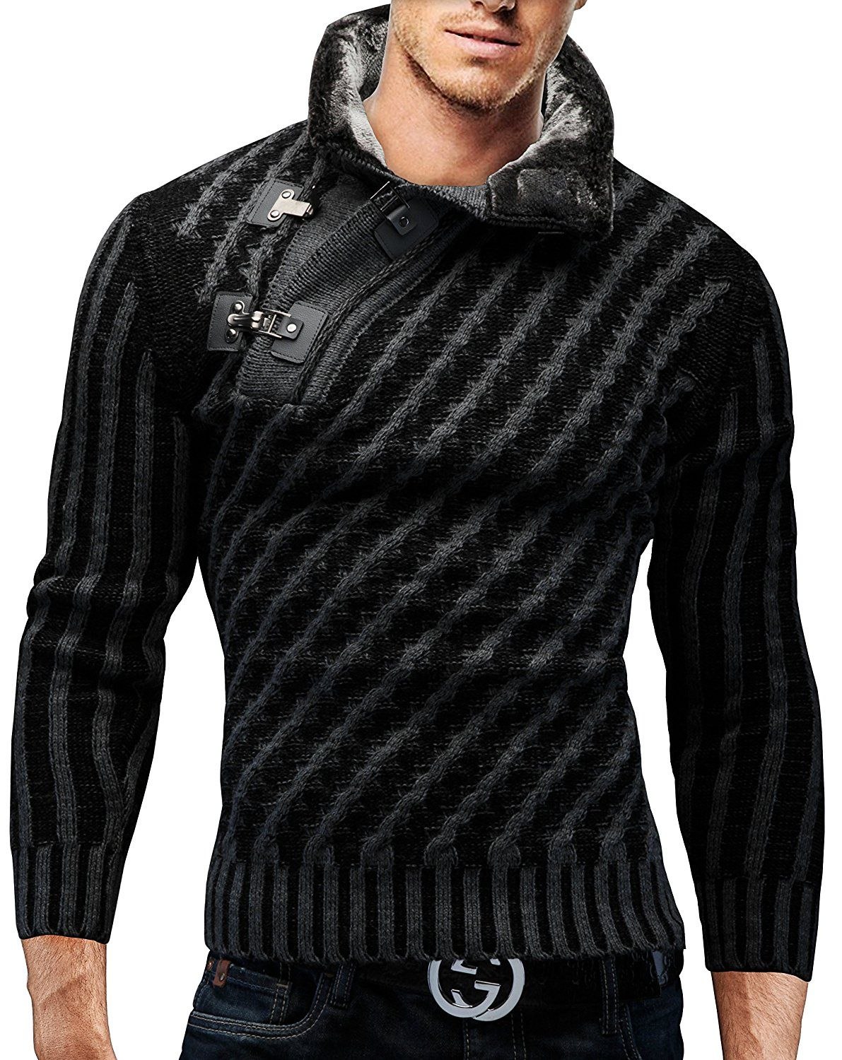 Модный мужской свитер