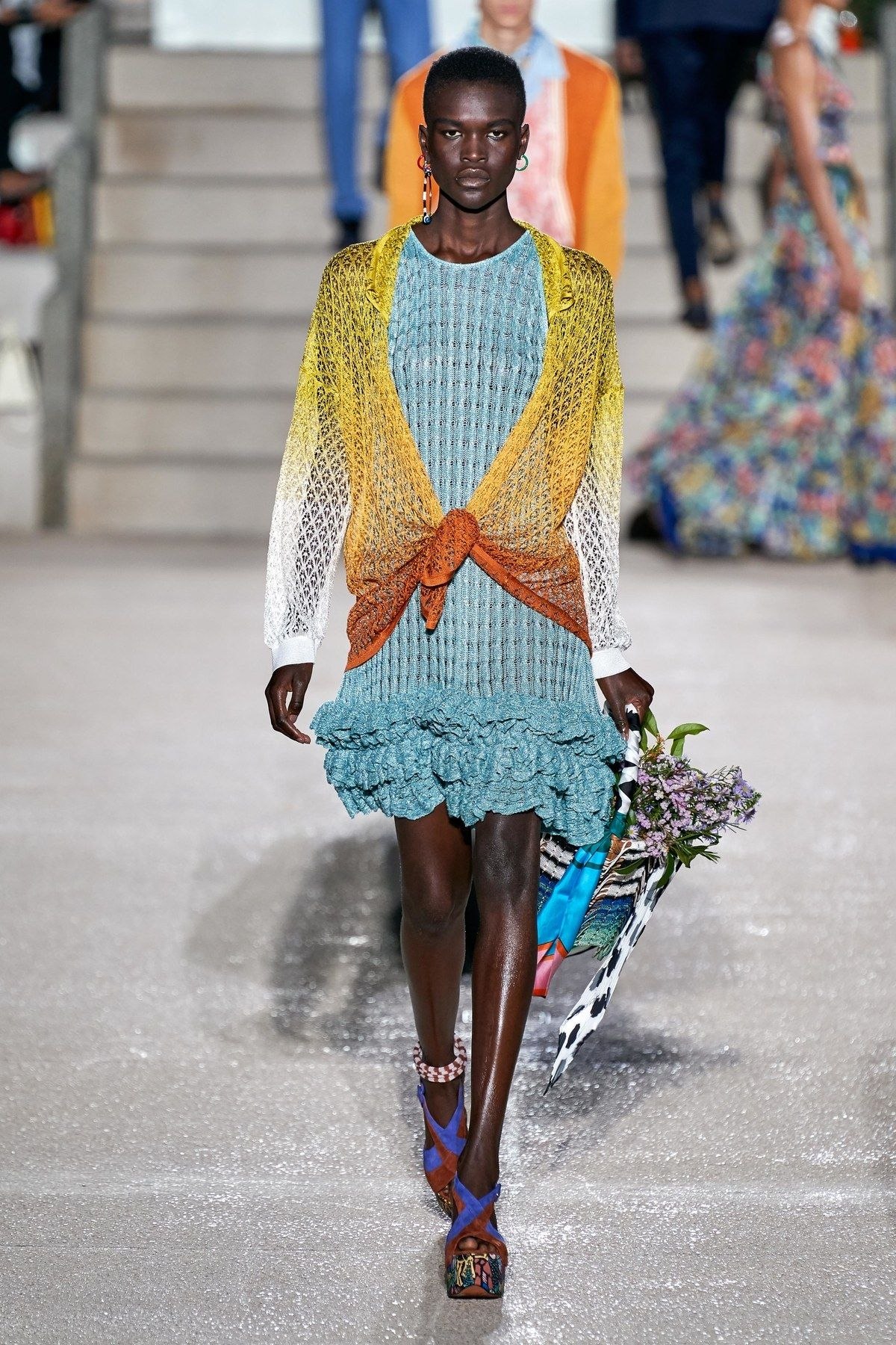 Вязаные тренды. Missoni Spring 2020. Трикотаж Миссони 2020. Missoni одежда 2020/01. Коллекция Missoni лето 2020.