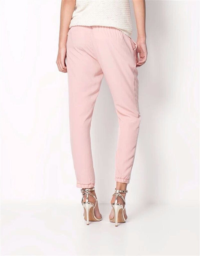 Розовые брюки манго Zero pantalon 312pillu h