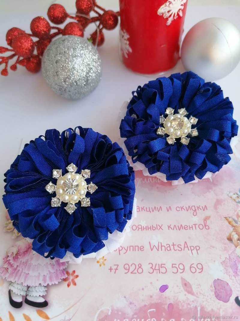 Резинки из шифоновой ленты