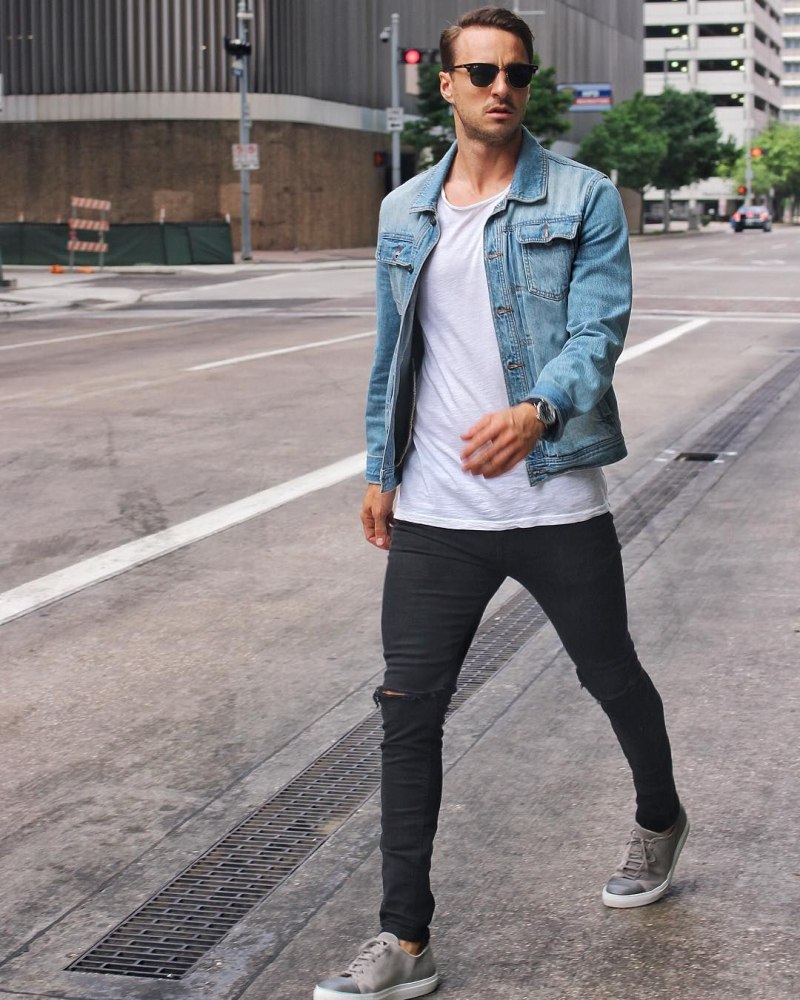 Denim Jacket Style men