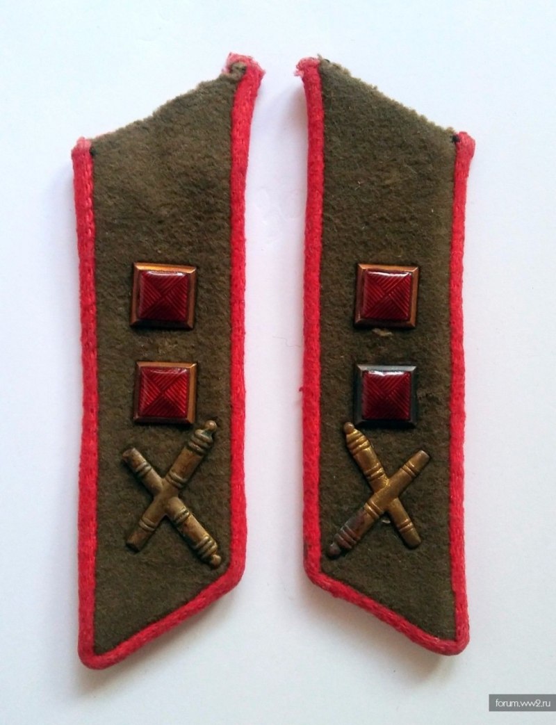 Петлицы артиллерия РККА