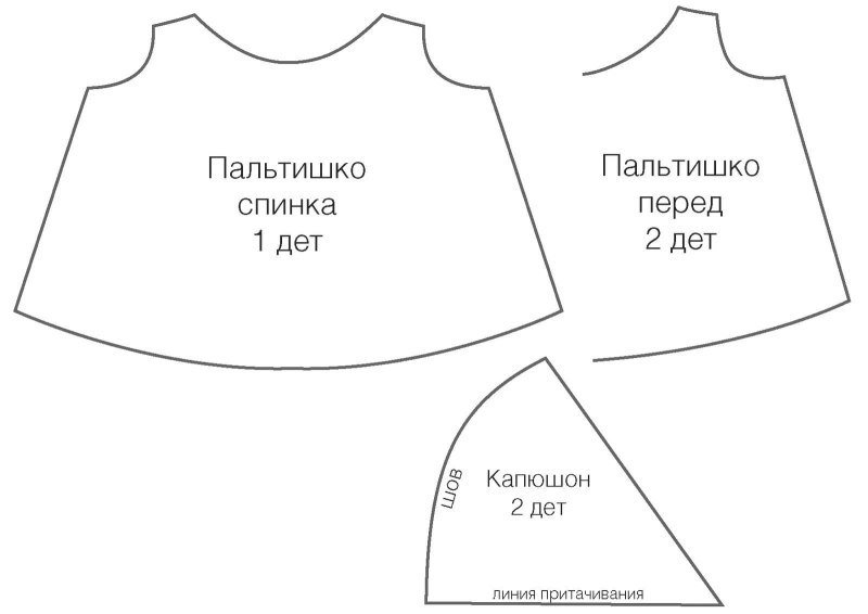 Одежда для игрушек выкройки