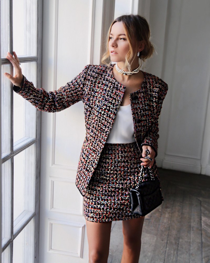 Твидовый жакет Zara