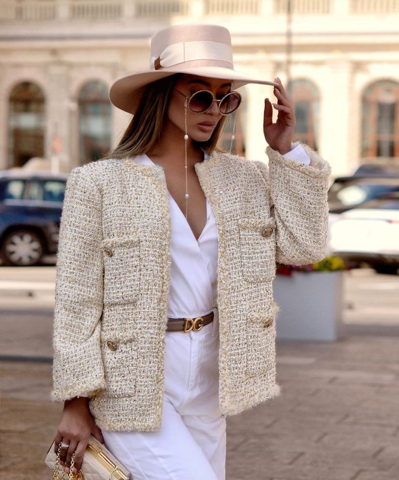 Твидовый блейзер Zara