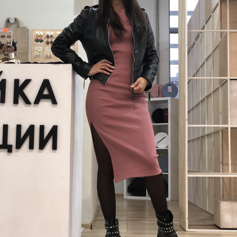 Базовое платье лапша