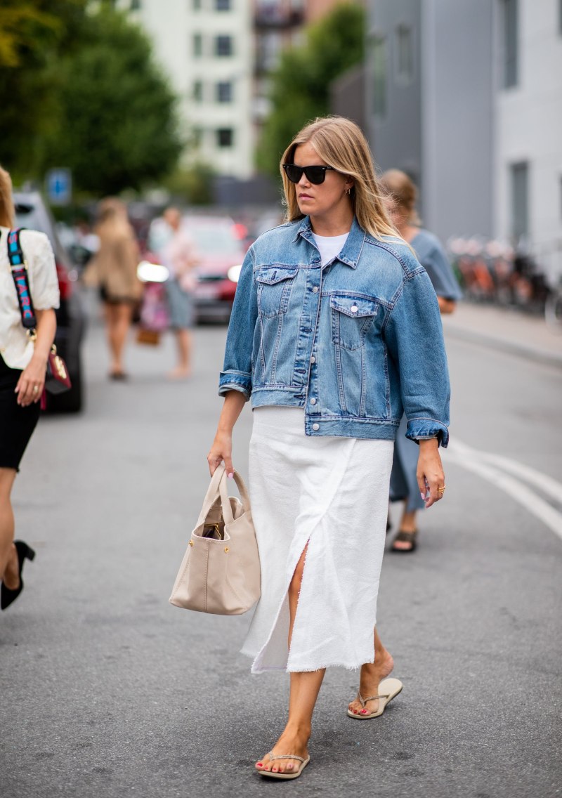 Denim Jacket стрит стайл