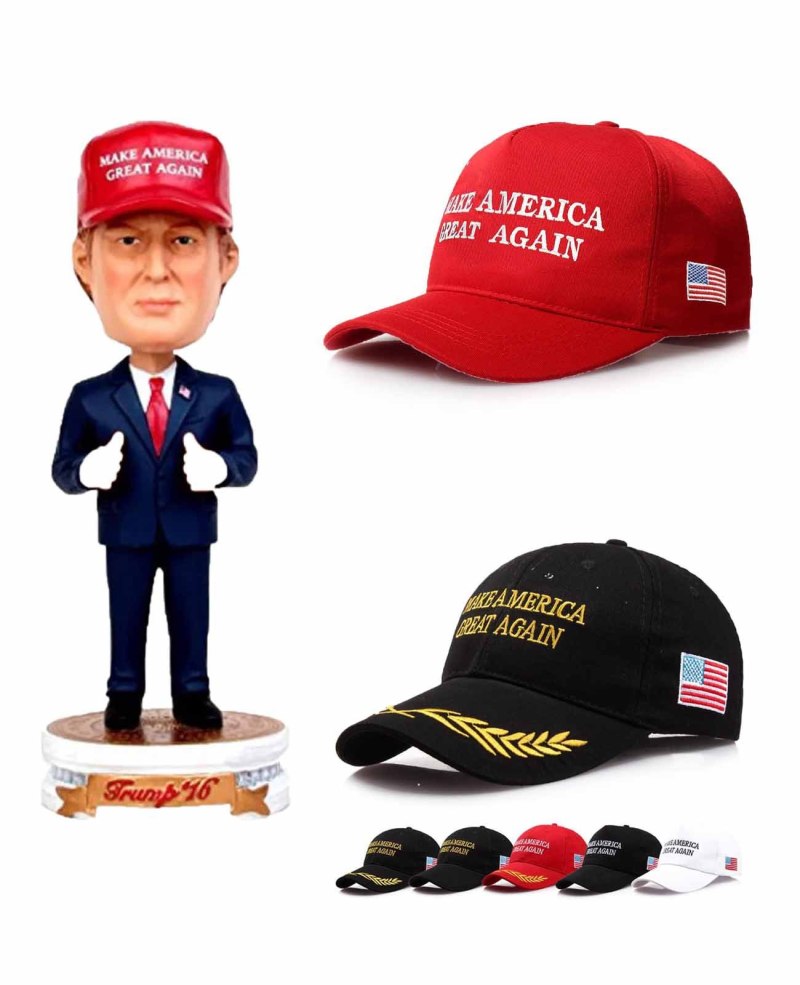 Трамп в бейсболке