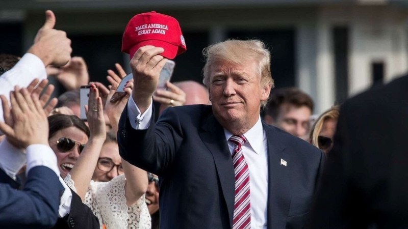Трамп make America great again