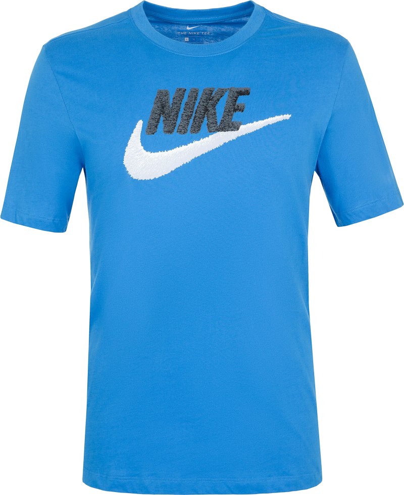 Футболка голубая Nike мужская