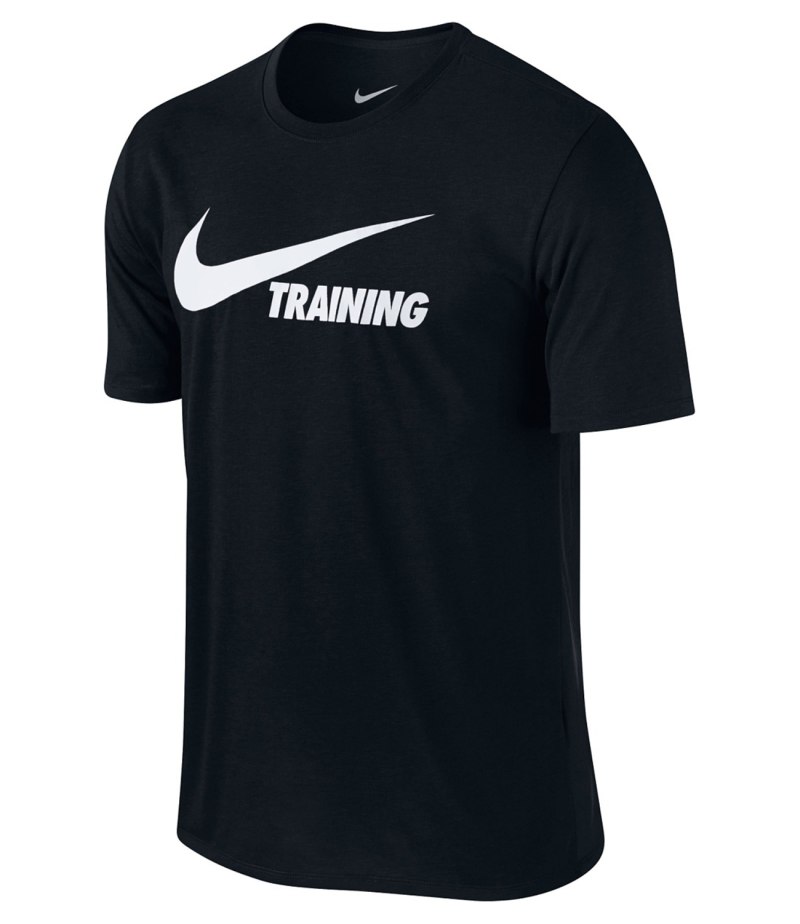 Футболка Nike Swoosh черная