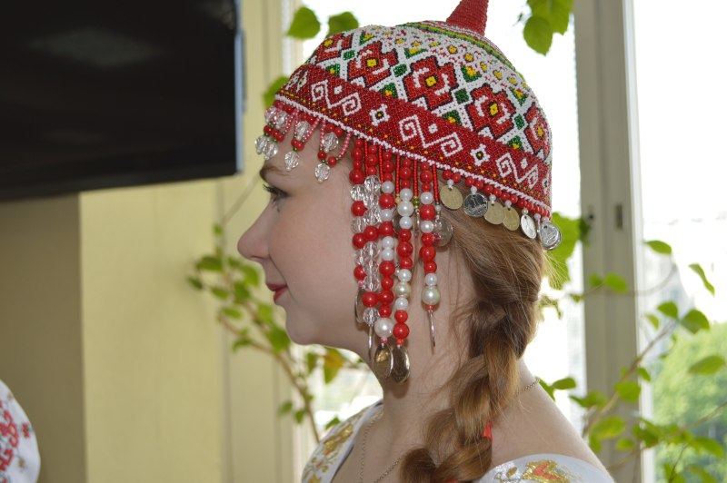 Хушпу национальный головной убор Чувашии