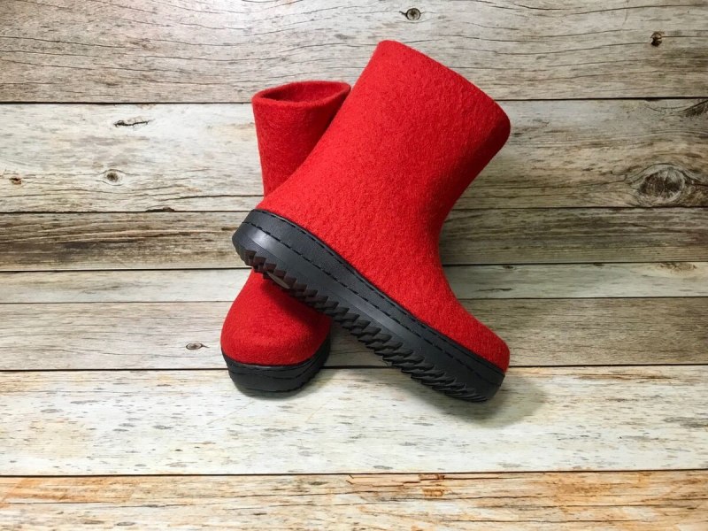 Валенки женские короткие