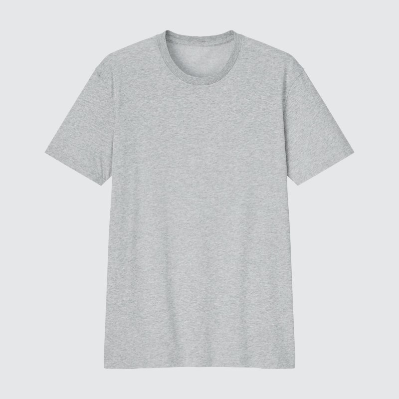 Платье Uniqlo серый меланж