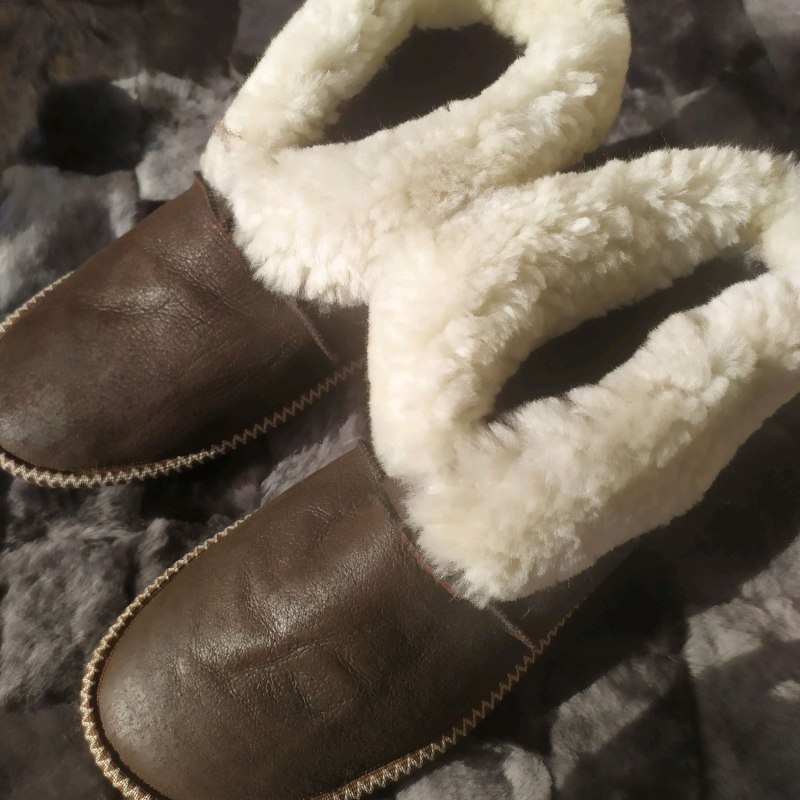 Чуни мужские из овчины