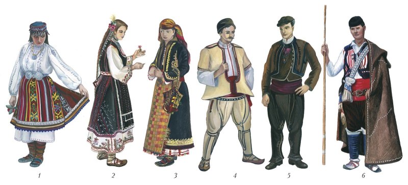 Национальная одежда Булгар