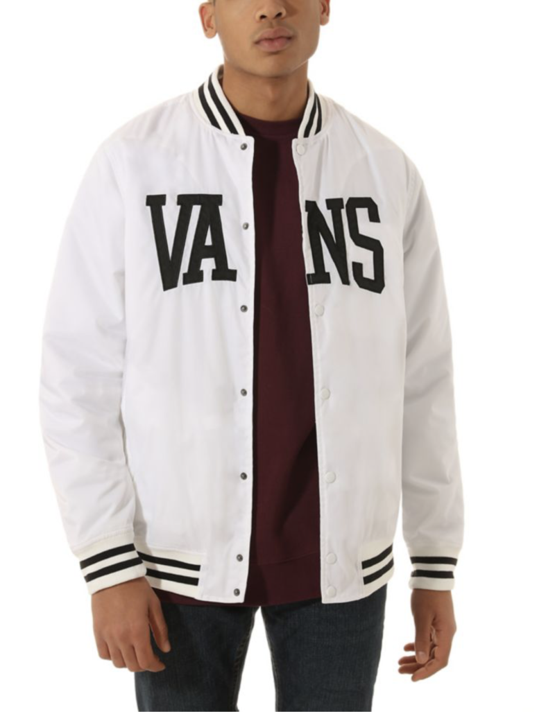 Бомбер vans черный