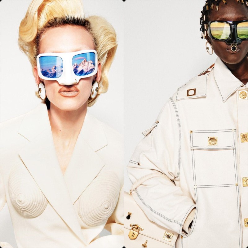 Schiaparelli очки глаза
