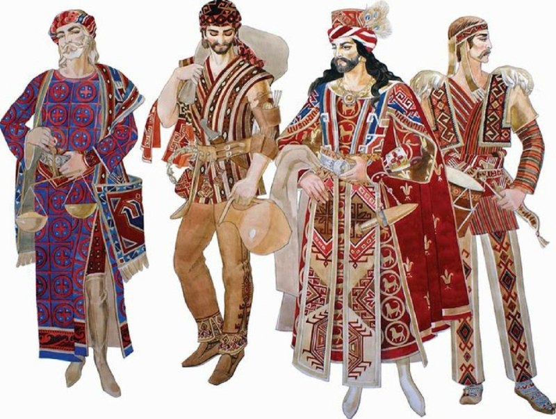 Национальный костюм армянов