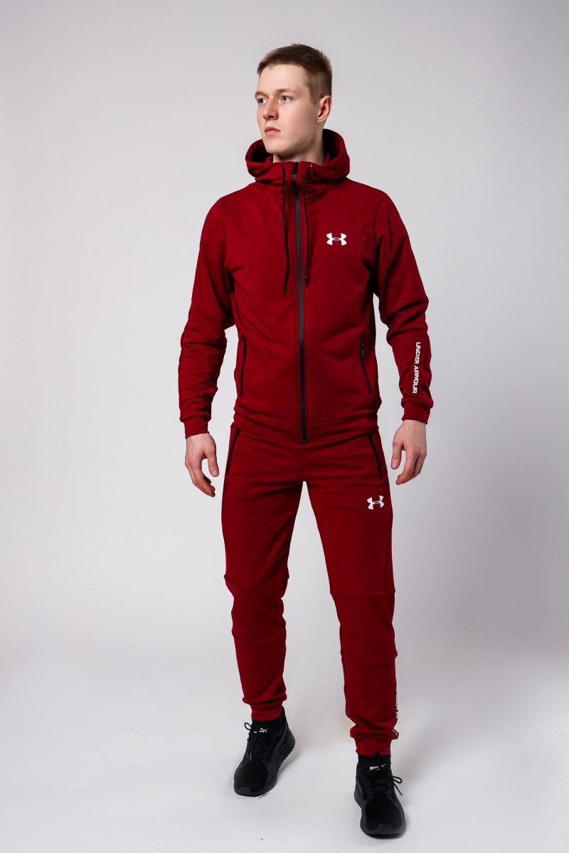 Under Armour костюм бордовый
