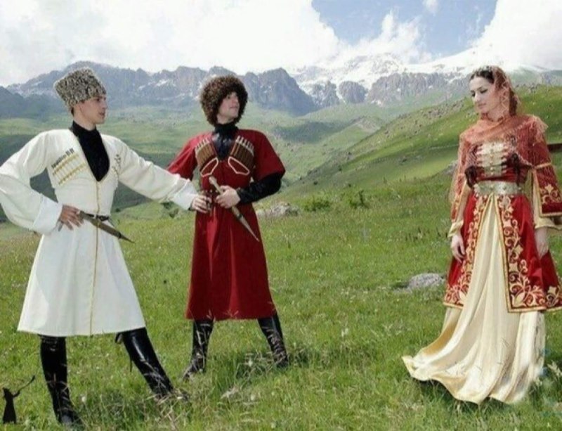Грузинский национальный Горский костюм