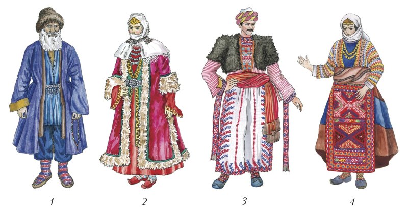 Армянский костюм архалух