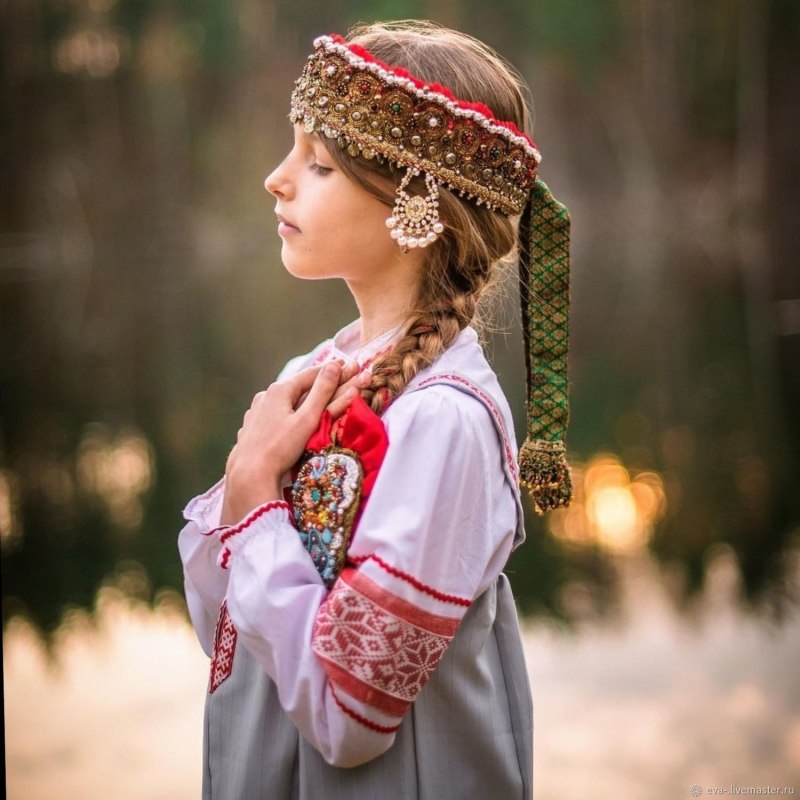 Очелье древняя Русь