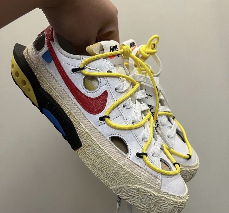 Nike Blazer Low off White White