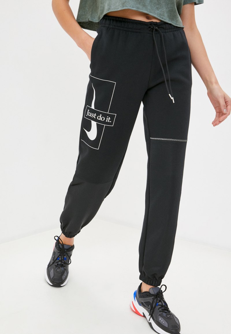Nike штаны w NSW SWSH Pant ft Dark Blue