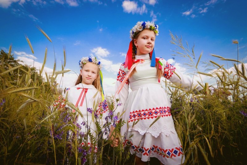 Белорусский костюм для девочки