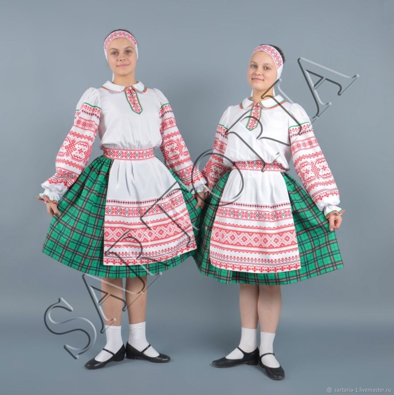 Национальной белорусской костюм