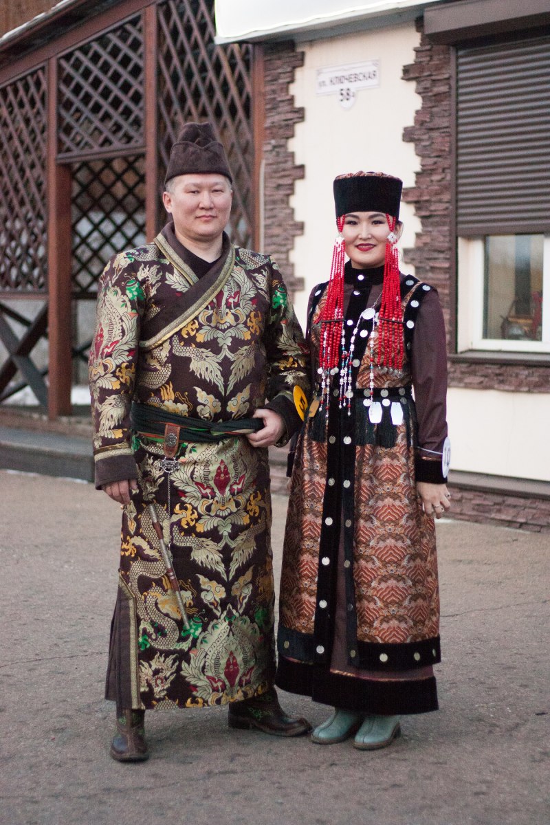 Национальный костюм бурятов Забайкалья
