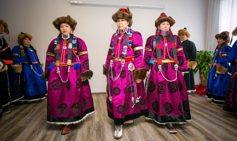 Костюм хонгодоров Бурятский национальный