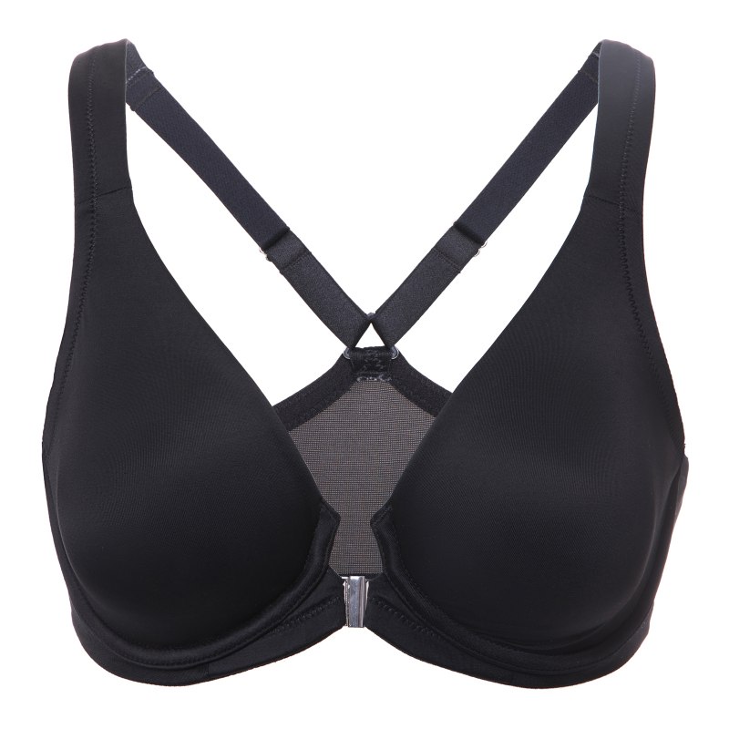 Bow-Front Racerback Bra