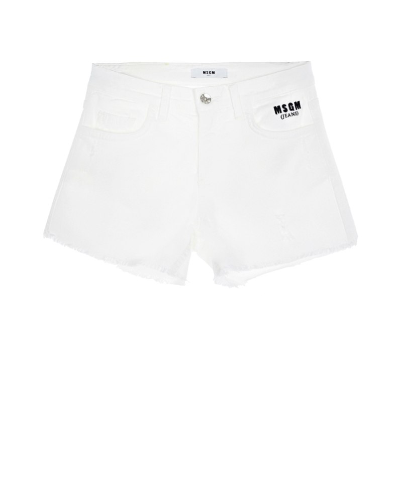 Бриджи MSGM для девочки белые