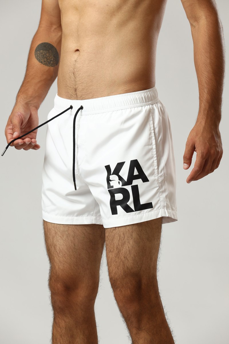 Karl Lagerfeld шорты белые мужские