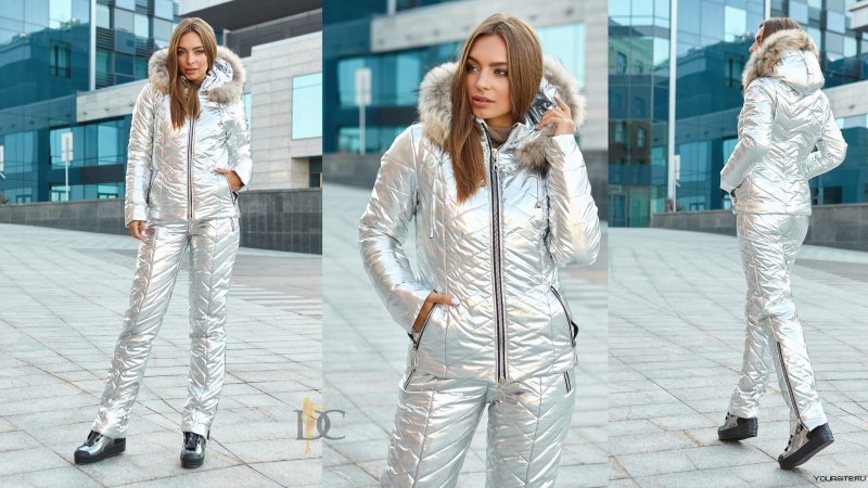 Зимний спортивный костюм женский