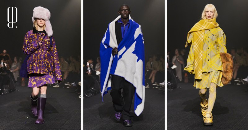 Burberry показы