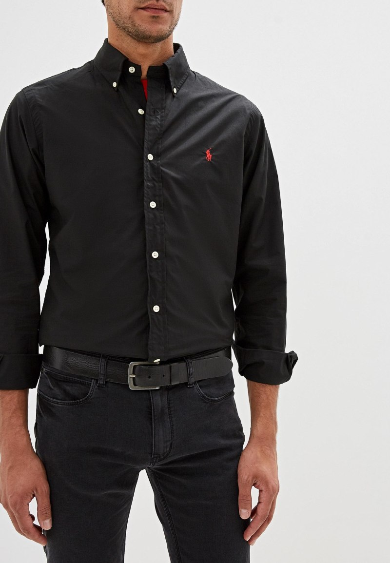 Черная рубашка Ralph Lauren