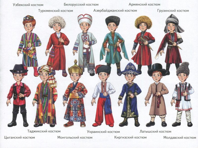 Национальные костюмы Наро