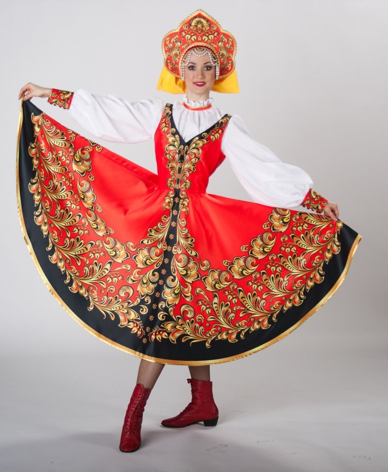 Русско-народные костюмы танцы