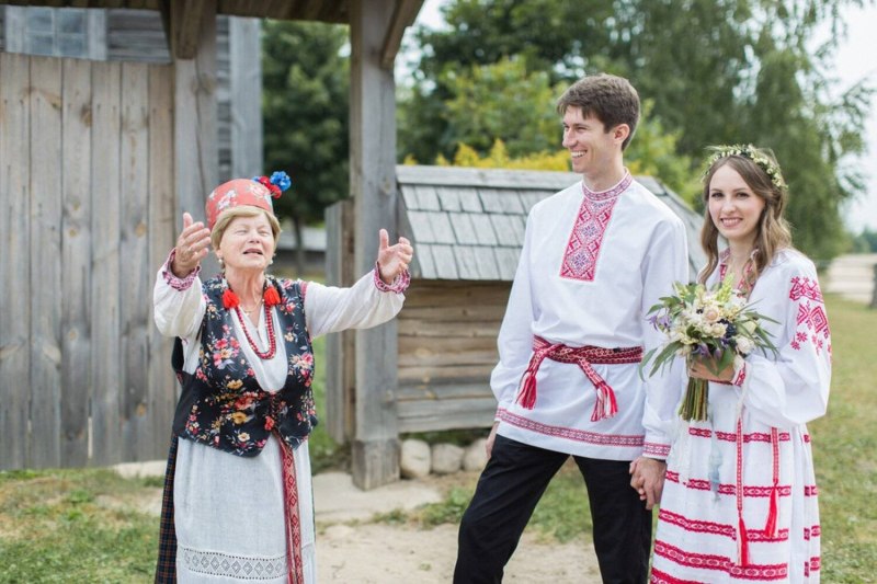 Белорусский национальный свадебный наряд