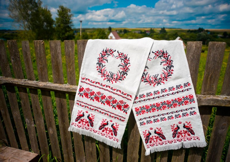 Белорусский народный орнамент рушник