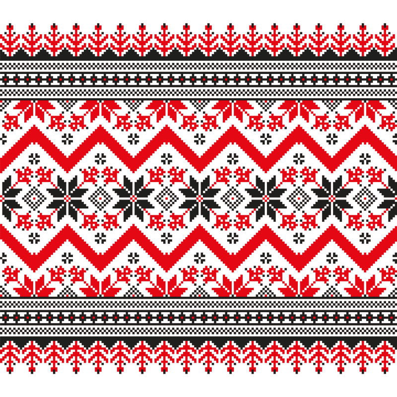 Рушник белорусский орнамент